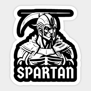 Spartan warrior Sticker